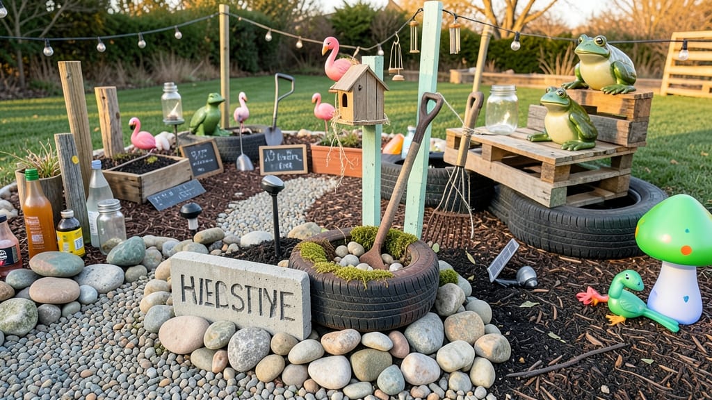 Cheap Lawn Decor: Upcycled Treasures That Elevate Curb Appeal