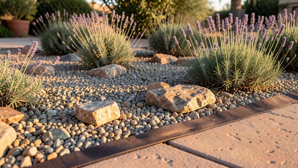 Gravel and Rock Mulch Beds