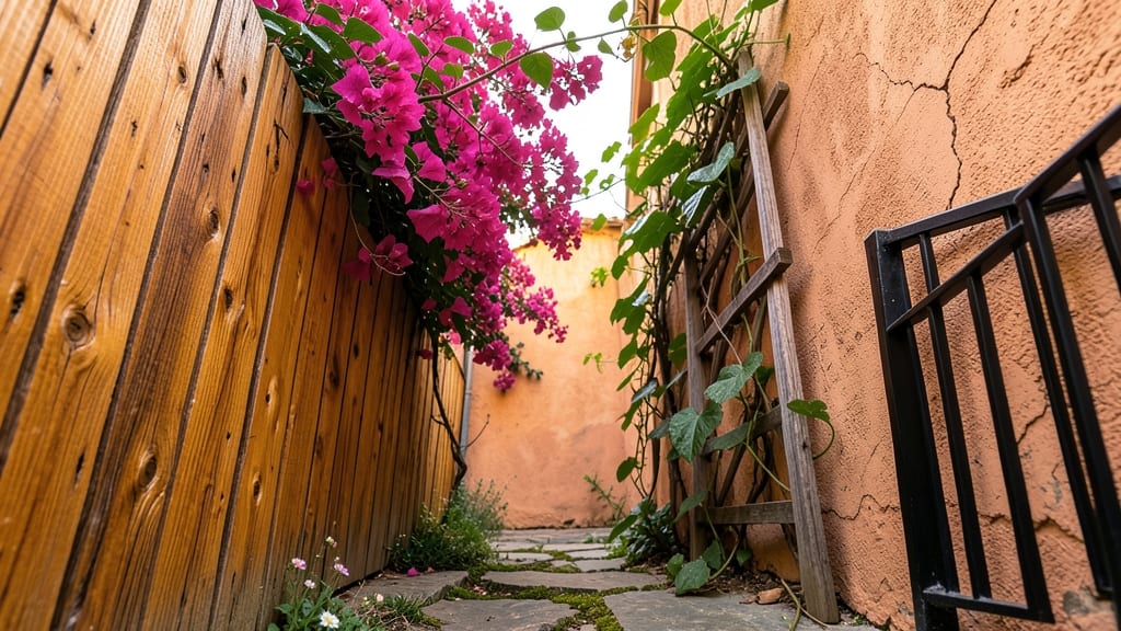 Climbing Vines on Trellises or Walls