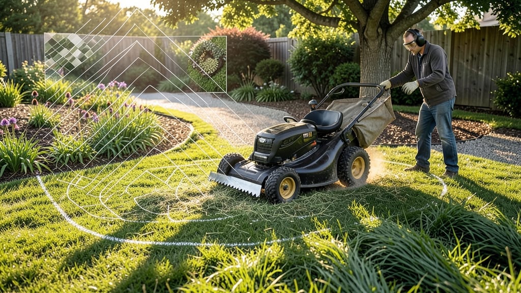 Lawn Mowing Patterns and Techniques: Precision Striped or Randomized Designs for Pro-Level Lawns