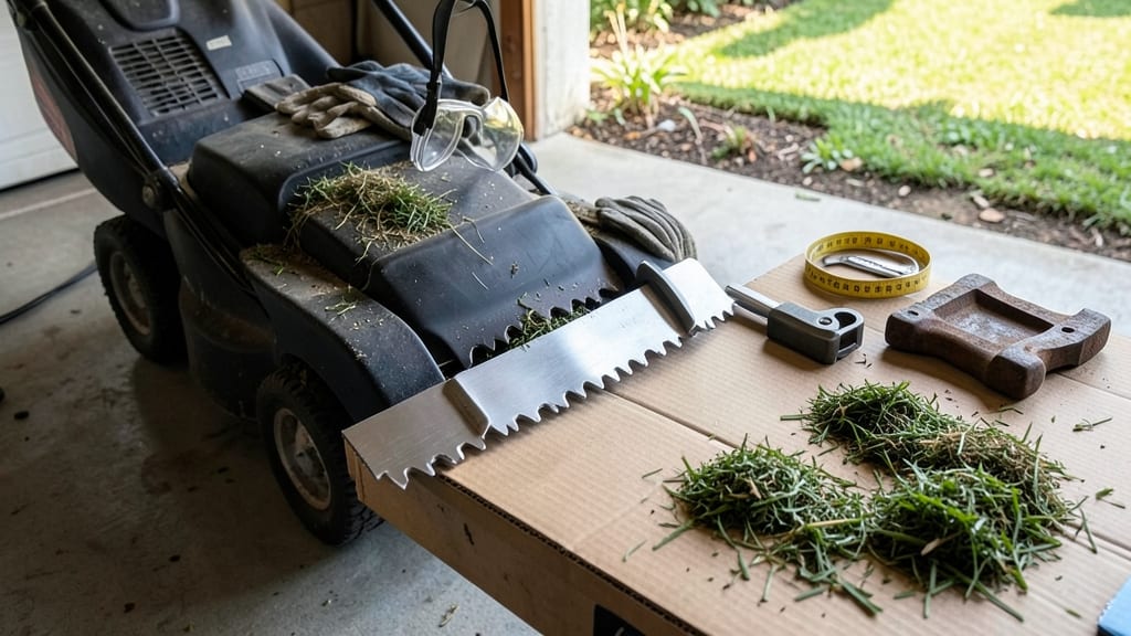 How to Sharpen Lawn Mower Blades Without Removing: Precision Hone Without Removal