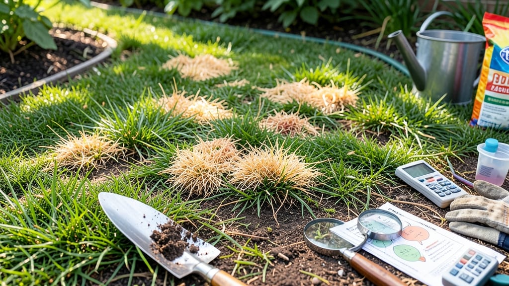 Yellow Grass Patches in Lawn: Targeted Fix for Spotless Revival