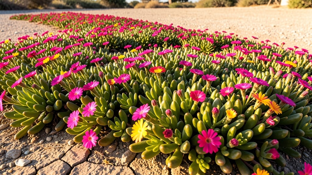 Ice Plant 'Delosperma' for Ground-Covering Color