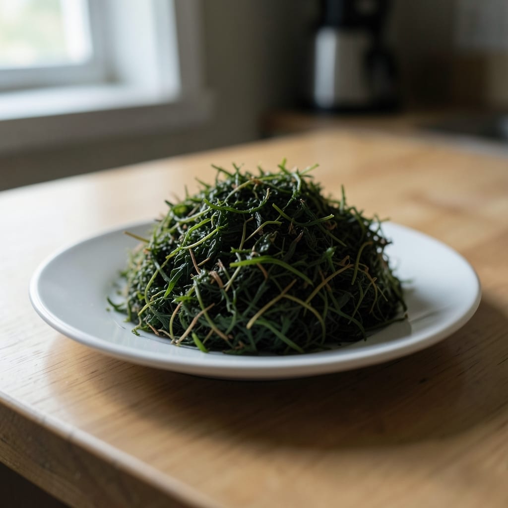 The dish as the corrected method produces it