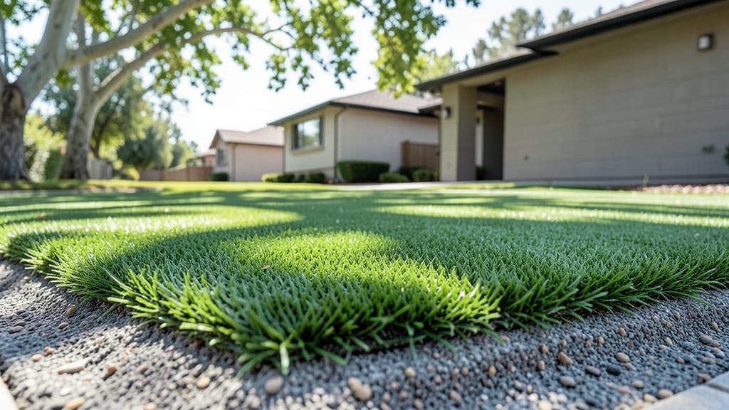 Artificial Turf with Permeable Base