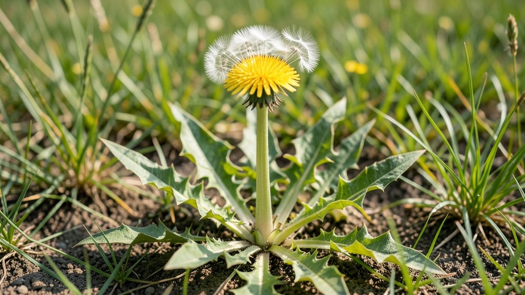 Dandelion Lawn Weed White Puffy Seeds: Precision Removal Without Grass Damage
