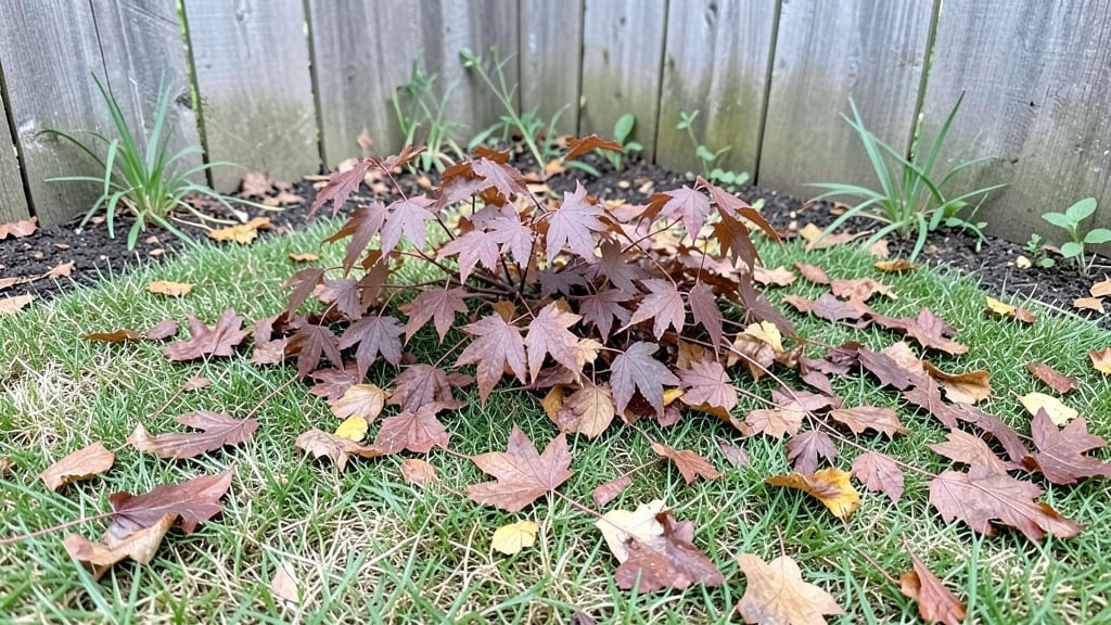 Mulched Leaves on Lawn: Year-Round Soil Health Boost
